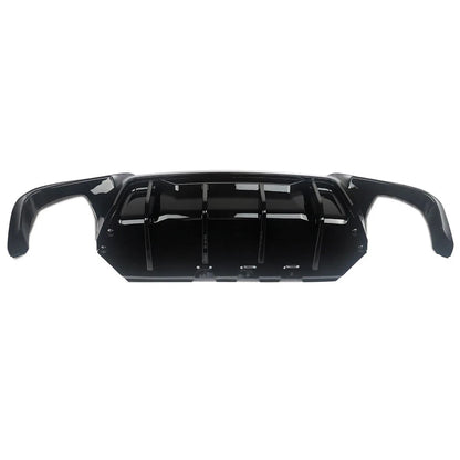 DYFUZOR SPOILER do BMW F10 F11 CZARNY POŁYSK 2x podwójny 2009-2017 M5 LOOK competition