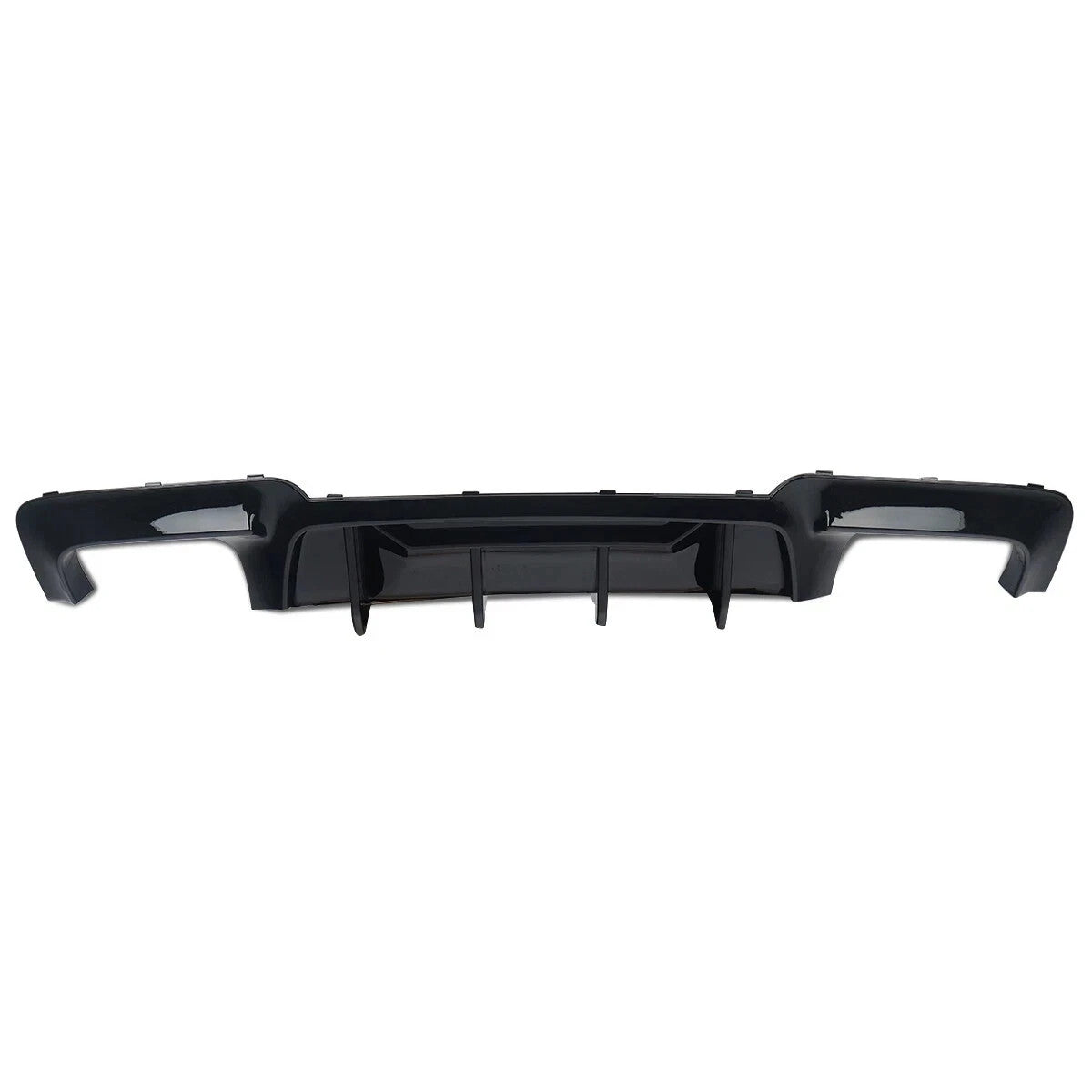 DYFUZOR SPOILER do BMW F10 F11 CZARNY POŁYSK 2x podwójny 2009-2017 M5 LOOK competition