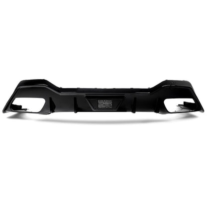 Dyfuzor zderzaka tylnego z lampą LED pasujący do BMW serii 8 - G14 / G15