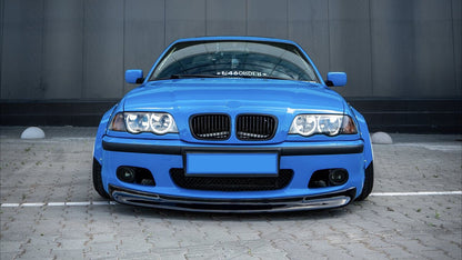 DOKŁADKA przód do BMW E46 MPakiet-II sedan coupe touring 1998-2006 spoiler splitter