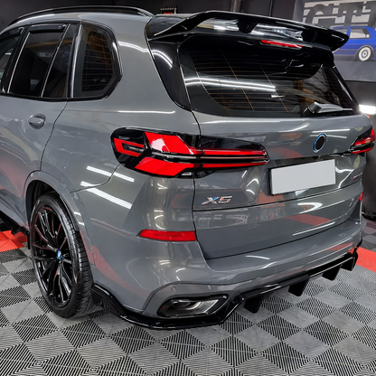 Dyfuzor do BMW X5 G05 MPAKIET DOKŁADKA TYLNEGO ZDERZAKA 2023+ Lci LIFT