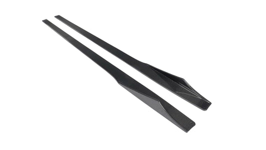 Dokładki Progów do BMW F22 F23 CS STYLE M2 MPakiet carbon look Listwy progowe progi Boczne
