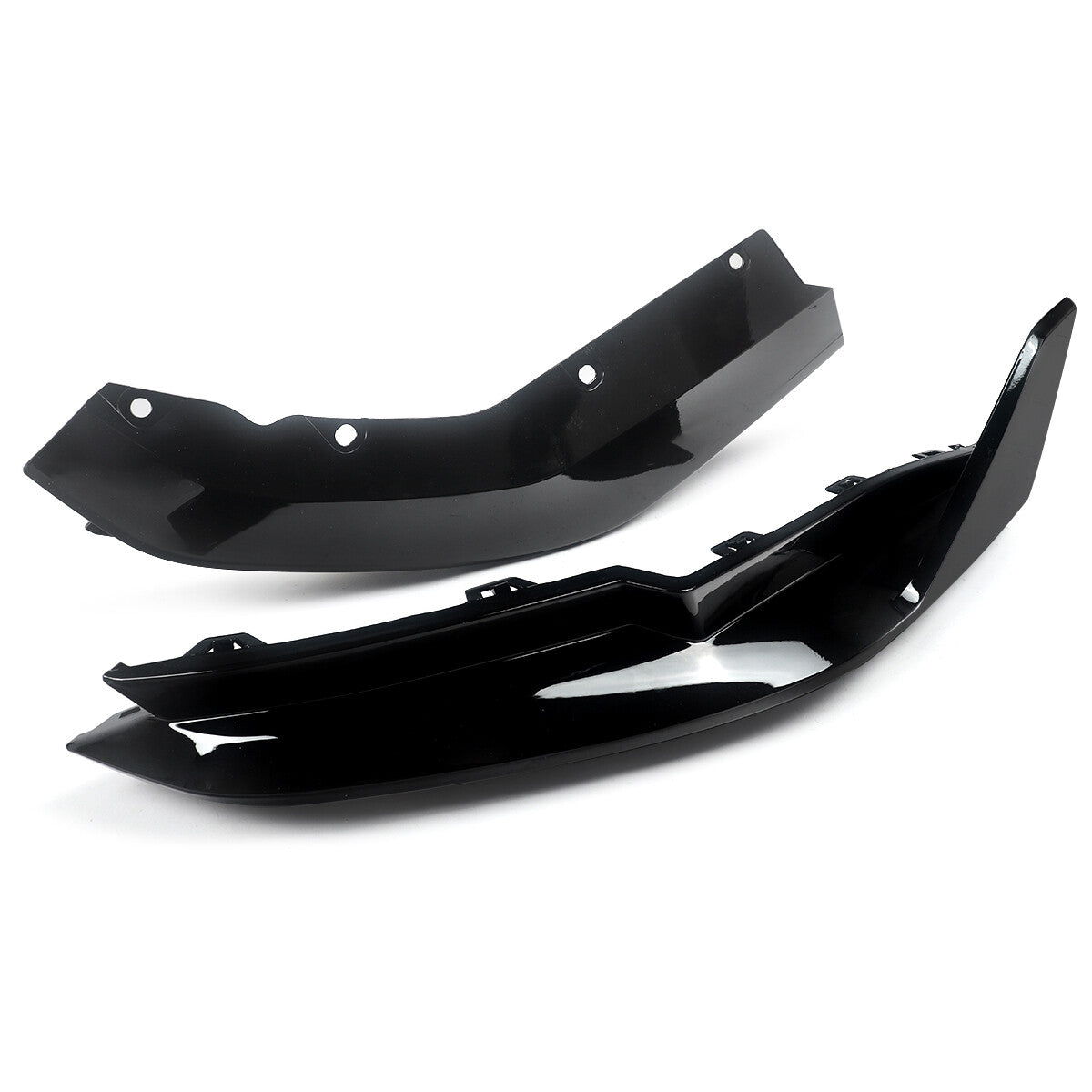 TYLNE SPLITTERY DYFUZORA BMW G80 G81 G82 G83 M3 M4 CZARNY POŁYSK DOKŁADKA BOCZNA BOCZNE TYŁ TYLNA