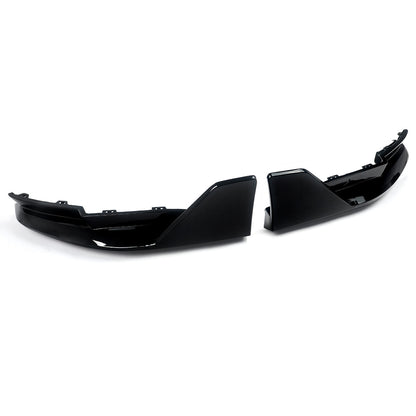 TYLNE SPLITTERY DYFUZORA BMW G80 G81 G82 G83 M3 M4 CZARNY POŁYSK DOKŁADKA BOCZNA BOCZNE TYŁ TYLNA