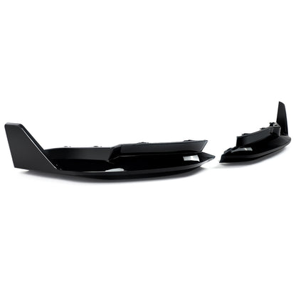 TYLNE SPLITTERY DYFUZORA BMW G80 G81 G82 G83 M3 M4 CZARNY POŁYSK DOKŁADKA BOCZNA BOCZNE TYŁ TYLNA