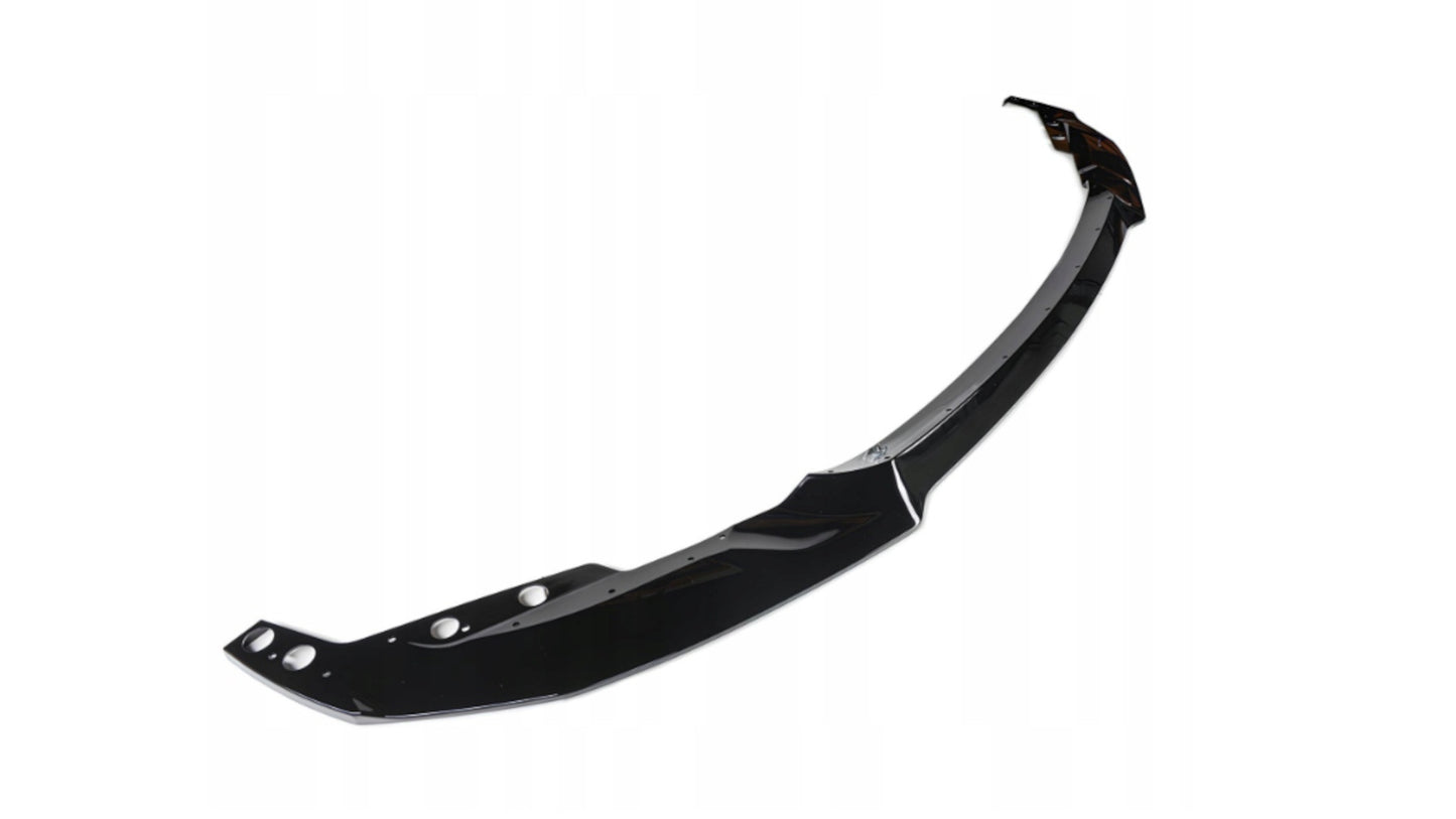 DOKŁADKA do BMW F32 do zderzaka M4look czarny połysk spoiler Splitter