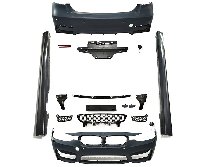 ZDERZAKI zestaw BODYKIT M3LOOK do BMW 3 F30 sedan 2011-2018 PRZÓD TYŁ PROGI