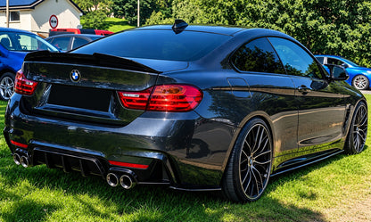 DOKŁADKA BMW F32 F33 F36 tylne boczne splittery dyfuzora seria 4