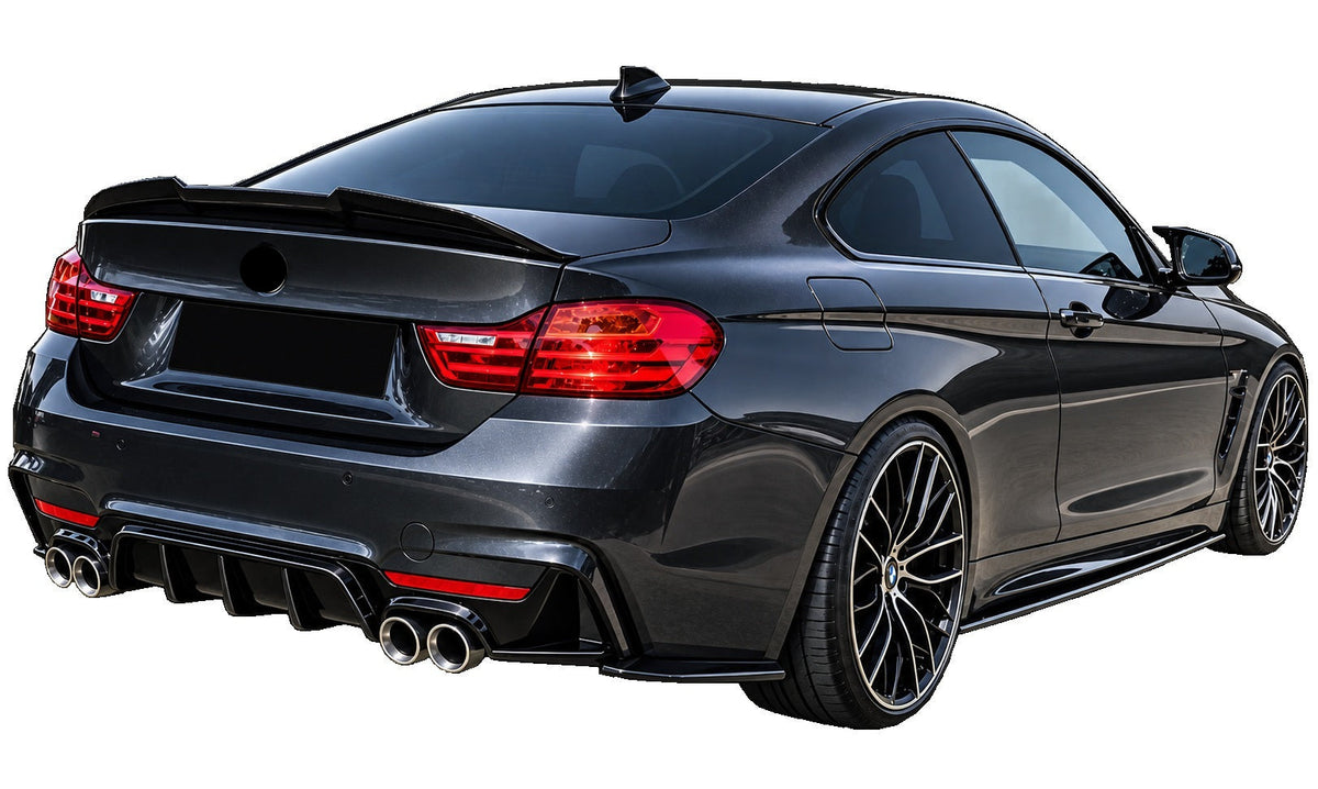 DOKŁADKA BMW F32 F33 F36 tylne boczne splittery dyfuzora seria 4