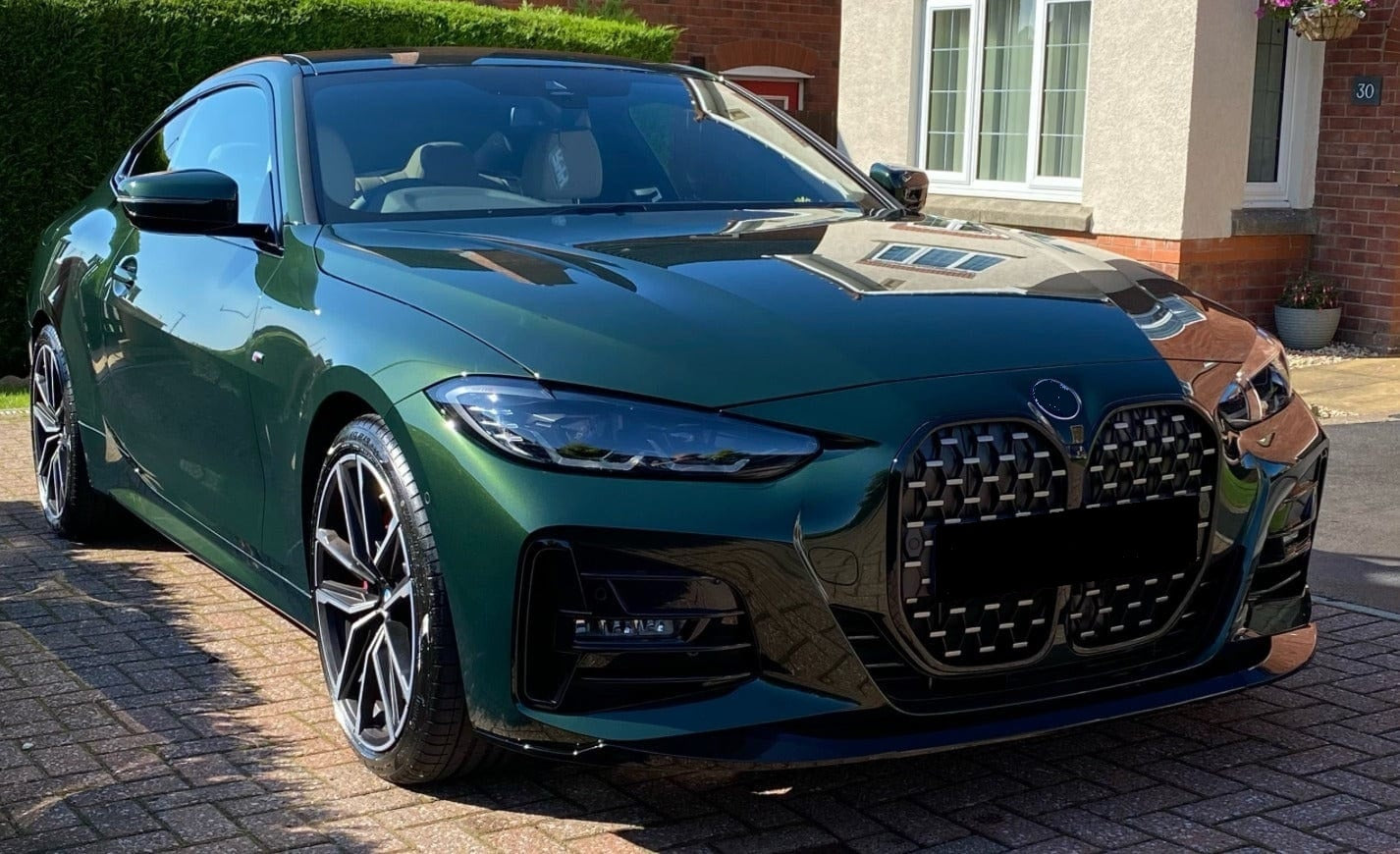 DOKŁADKA Splitter PRZÓD DO BMW 4 G22 G23 2019+ SPOILER ZDERZAKA PRZEDNI JEDNOCZĘŚCIOWA