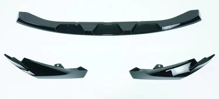 dokładka przód do BMW G80 G81 G82 G83 M3 M4 CZARNY POŁYSK 2020+ przednia splitter MT