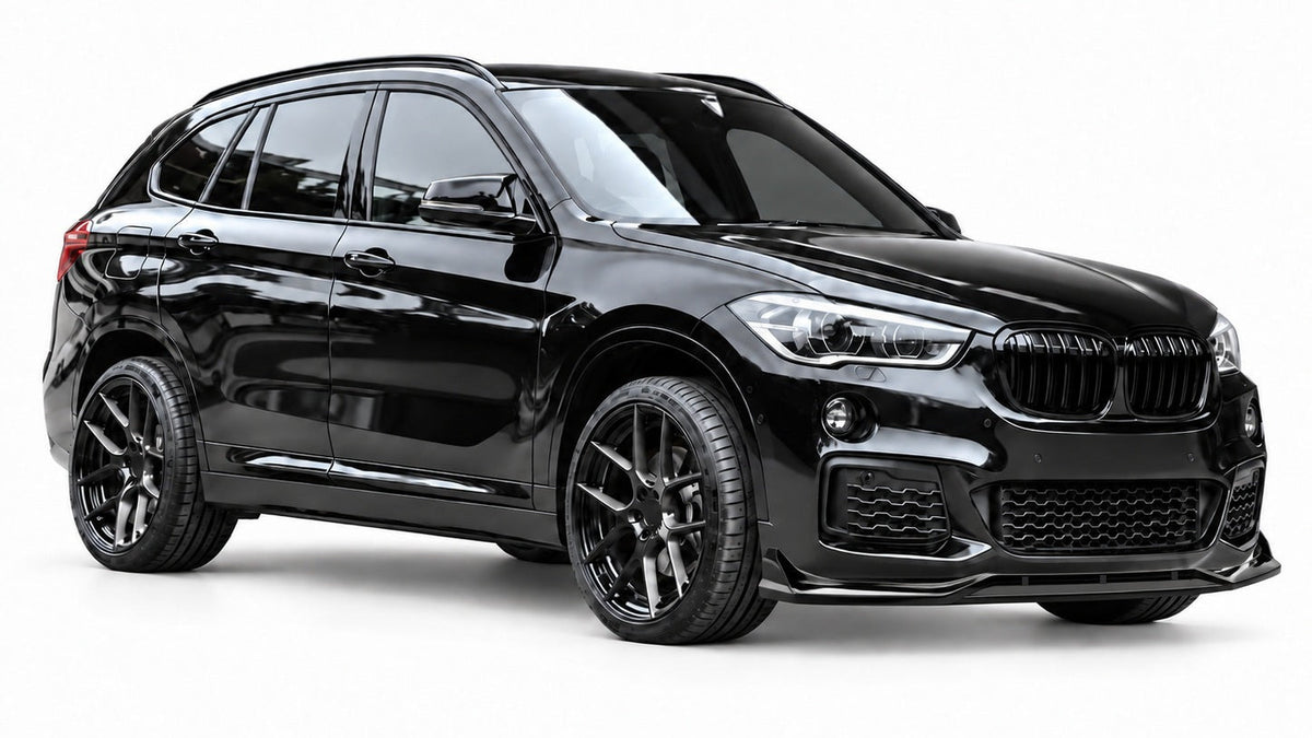 DOKŁADKA splitter przód BMW X1 F48 MP 2015-2019 prelci