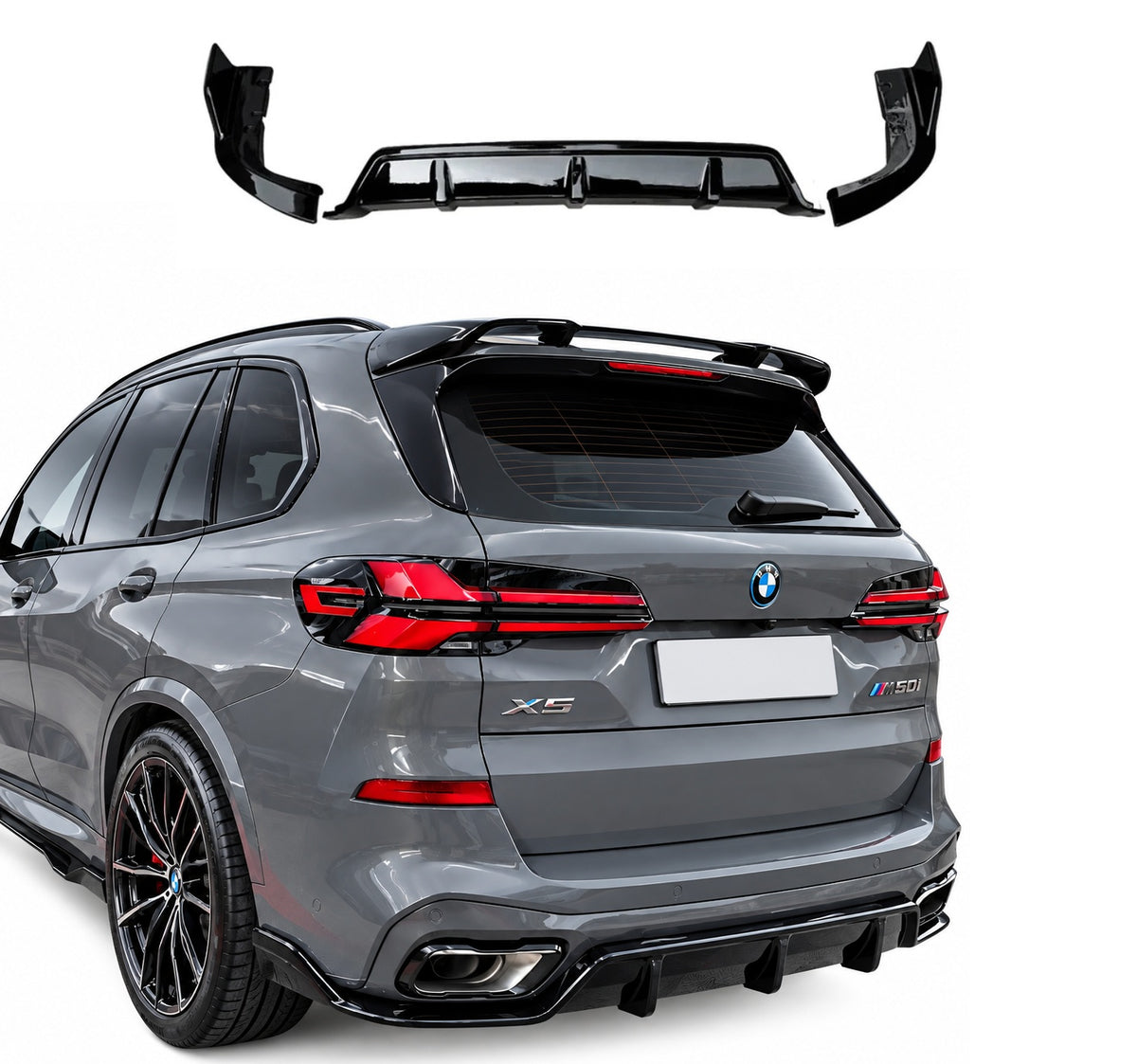 Komplet dokładek do BMW X5 G05 PreLci PRZEDLIFT 2018-2023 przód tył boki