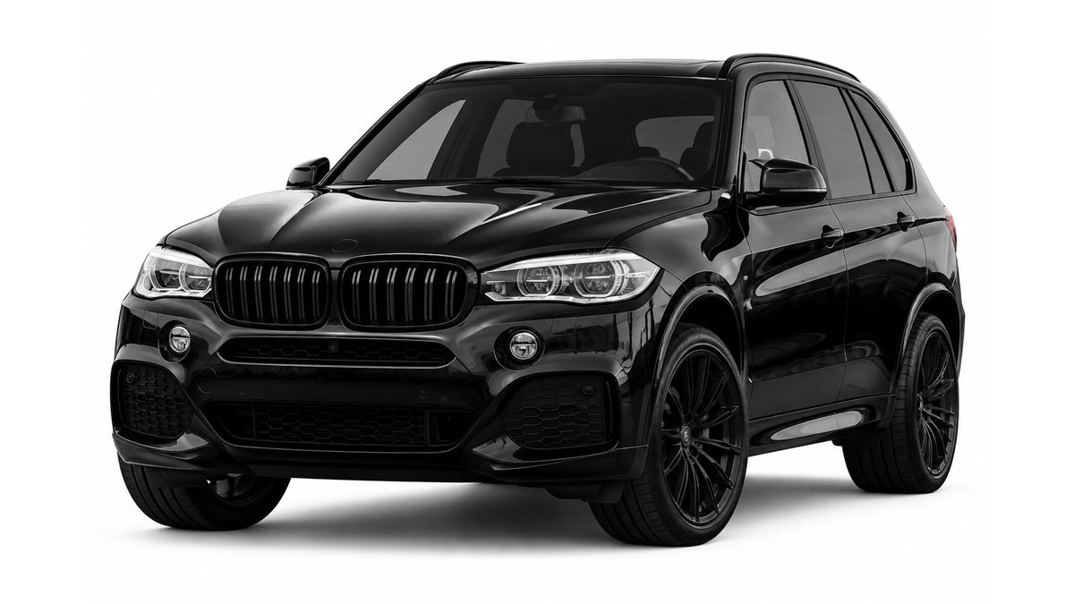 GRILL nerki do BMW F15 X5 2013-2018 podwójne czarne