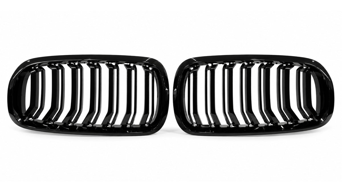 GRILL nerki do BMW F15 X5 2013-2018 podwójne czarne