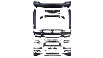 ZDERZAKI zestaw BODYKIT MPakiet do BMW 3 F30 sedan 2011-2018 PRZÓD TYŁ PROGI MTech